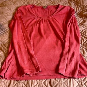 J. Jill crewneck silk blend sweater medium